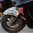 Ver imagem 7 de Adesivo Tunning Sticker Bomb para Paralamas