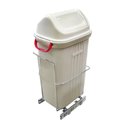 Ver imagem 1 de Lixeira Deslizante 8685 Simples 30l 270x620x350mm Jomer 01 Unidade