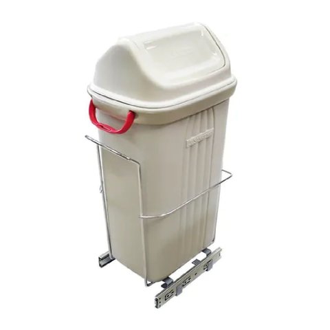 Lixeira Deslizante 8685 Simples 30l 270x620x350mm Jomer 01 Unidade