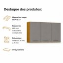 Ver imagem 5 de Armário Aéreo de Cozinha 3 Portas Mila Espresso Móveis