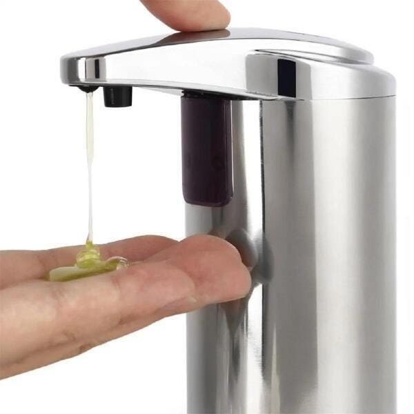 Dispenser Sensor Automático Para Sabonete Liquido E Álcool Gel - 4