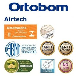 Cama Box com Baú Casal Bege e Colchão Ortobom Airtech Molas Ensacadas - 3
