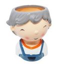 Ver imagem 4 de Kit 4 Vasos decorativo em cerâmica Menino