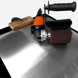 RODA DE SCOTCH-BRITE PARA INOX - ALEMÃ - GRÃO MEDIO - 2