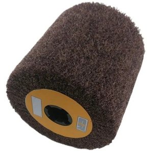 RODA DE SCOTCH-BRITE PARA INOX - ALEMÃ - GRÃO MEDIO