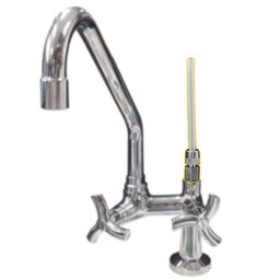 Adaptador Filtro Torneira Rosca 1/4 X Mangueira 1/4 Ou 6,35mm Blukit - REF. 310121 - 3