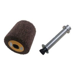 RODA DE SCOTCH-BRITE PARA INOX - ALEMÃ - GRÃO FINO - 3