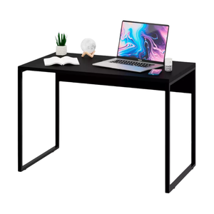 Mesa Cabe em Qualquer Lugar Preta 90 Cm Compacta Apartamento