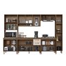 Cozinha Modulada Completa Fidelitá Berlim 6 Peças 305cm 15 Portas 2 Gavetas com Tampo - 2