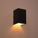 Ver imagem 5 de Arandela 1 Foco Média Alumínio Ext. Preto + Led A60 Br. Quente St2769
