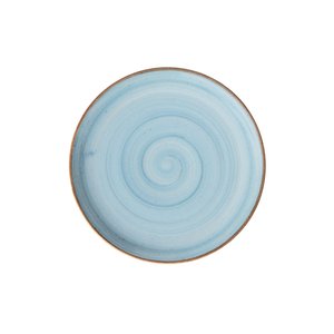 Prato Sobremesa Cerâmica Caoba 21,2cm Azul