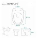 Ver imagem 4 de Tampa De Vaso Sanitário Poliéster Monte Carlo Deca Clean