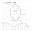 Ver imagem 4 de Tampa De Vaso Sanitário Poliéster Monte Carlo Deca Clean