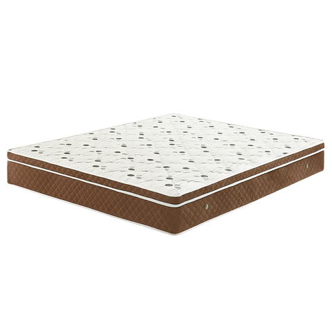 Colchão Molas Bonnel 128x188x20 - Lateral Marrom Premium