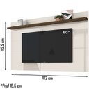 Ver imagem 4 de Painel Para TV 60 Polegadas 4581 Off White Savana Madetec