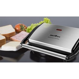 Sanduicheira e Grill Britânia Bgr27i Press 2 em 1 850w 220v - 6