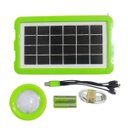 Ver imagem 1 de Luminária Solar Rádio Luz Emergência USB Portátil Gd-7720