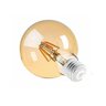 Lâmpada Âmbar De Led Filamento Bulbo Retrô 4W G125 Embuled - 2
