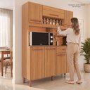 Ver mais imagens de Armário de Cozinha Roma 100% MDF 7 Portas e 1 Gaveta