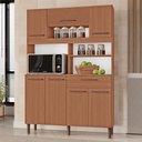 Ver imagem 1 de Armário de Cozinha Roma 100% MDF 7 Portas e 1 Gaveta