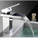 Ver imagem 2 de Torneira Banheiro Monocomando Cascata Calha Baixa Cromada