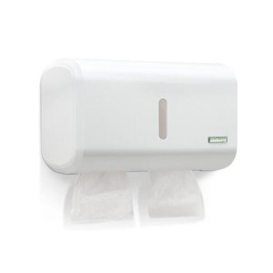 Dispenser Compacto Múltiplo Toalha Interfolha Branco 6 Un