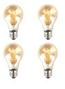 Ver imagem 1 de Kit 4 Lâmpada Filamento Bulbo LED 4W Retro E27 2200K Alz72