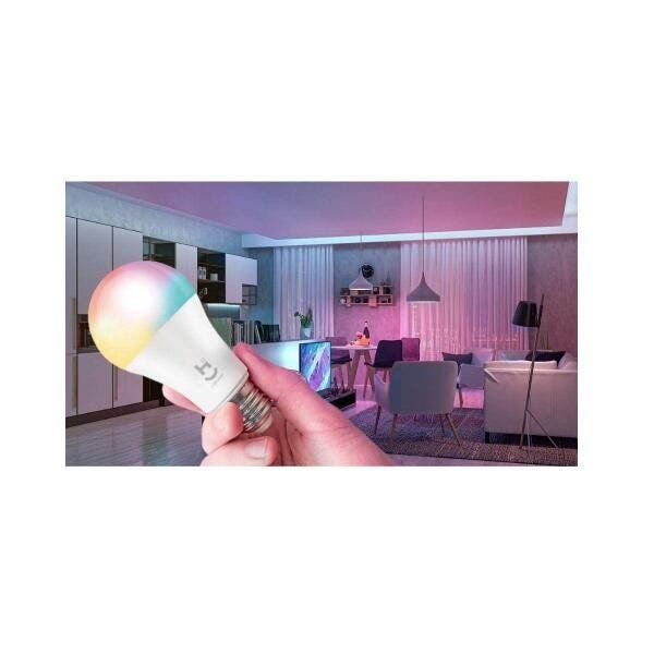 Lâmpada Inteligente LED Wi-Fi Bivolt 810 Lumens - Hie27Qf - 3