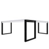 Mesa em L Industrial Gamer 1,50 x 1,50 Madeira MDP AJL STORE - 5