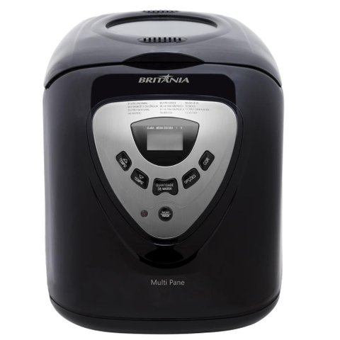 Panificadora Elétrica Multipane Britânia Preta 127v