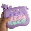 Ver imagem 6 de Pop It Mini Game Som Luzes Unicornio 4 Modos Interativo Anti Estresse Relaxante Fidget Sensorial Cri