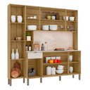 Ver imagem 5 de Armário de Cozinha Pulse 9 Portas e 1 Gaveta Freijo/soft