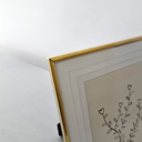 Ver imagem 3 de Porta Retrato Metal Slim - Dourado - Borda Interna