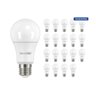 Kit 20 Lâmpadas Led 7W Bulbo Soquete E27 6500K Branca Frio - 2