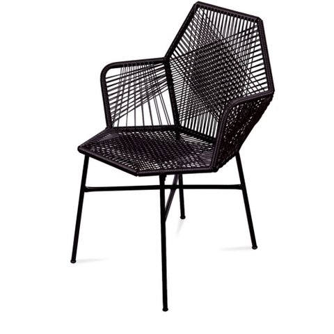 Cadeira Tropicália Mexicana Preta