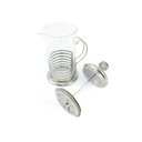 Ver imagem 3 de Cafeteira Prensa Francesa Cremeira Vidro e Inox 350ml