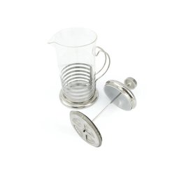 Cafeteira Prensa Francesa Cremeira Vidro e Inox 350ml - 3