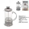 Cafeteira Prensa Francesa Cremeira Vidro e Inox 350ml - 2