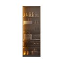 Ver imagem 4 de Sapateira Divino Good em MDF 66x187cm Porta Reflecta com LED Grafitto 1232