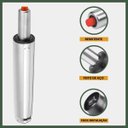 Ver imagem 5 de Pistão Gás Coluna Universal Cadeira Cromado Classe 3 150kg Prateado