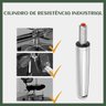 Pistão Gás Coluna Universal Cadeira Cromado Classe 3 150kg Prateado - 4