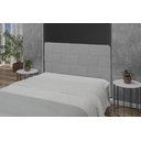 Ver imagem 3 de Cabeceira Ravena Plus Queen 1600mm Linho Cinza - Simbal
