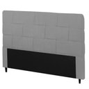 Ver imagem 1 de Cabeceira Ravena Plus Queen 1600mm Linho Cinza - Simbal