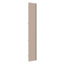 Ver imagem 1 de Porta para Roupeiro Closet Canto Diagonal Individual 40cm Puxador Perfil Inox Luciane Móveis