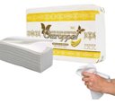 Ver imagem 1 de Papel Toalha Interfolha Gold Extra Luxo 24g 1000 Folhas 22,5 X 22,5 Ouroppel