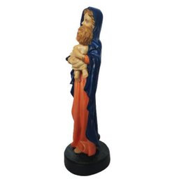 Imagem De Nossa Senhora Mae De Deus 28Cm Resina Santa Maria - 2