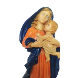 Imagem De Nossa Senhora Mae De Deus 28Cm Resina Santa Maria - 3
