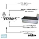 Ver imagem 5 de Capa Colchão Solteiro Impermeável Hospitalar com Zíper - Cinza 78x188x20cm