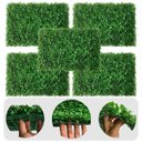 Ver imagem 4 de 18 Painéis de Buxinhos Folhagens Verdes Artificiais para Decoração Moderna e Sofisticada em Ambiente