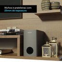 Ver imagem 7 de Painel para Tv até 60 Polegadas Madesa Alfa com Prateleiras e Nichos - Rustic